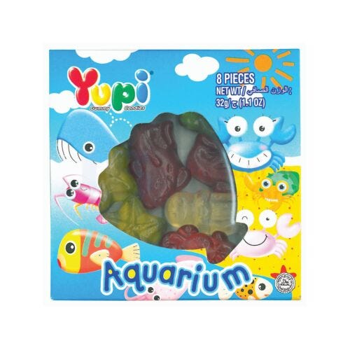 Yupi Aquarium 32g (24 Pack)