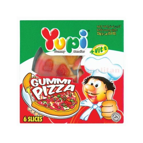 Yupi Pizza Display 23g (24 Pack)