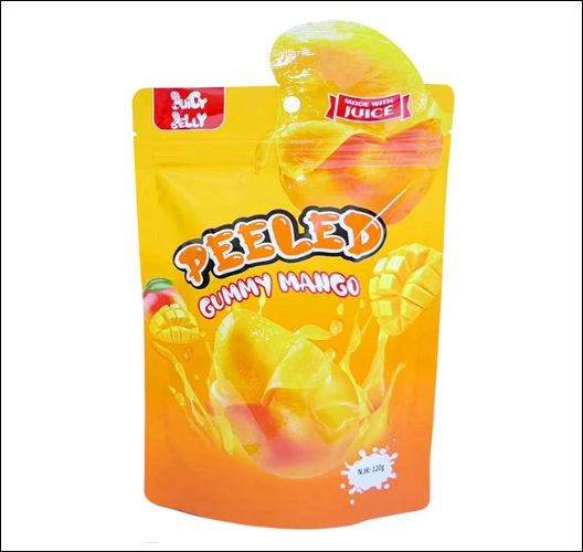 Juicy Jelly Peeled Gummy Mango 120g