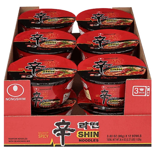Nongshim Shin Bowl Noodle Soup 86g