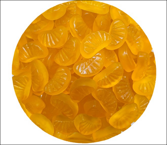 Juicy Jelly Peeled Gummy Orange 1KG