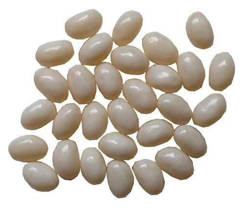 Wizard Mini Jelly Beans - White with Coconut Flavour (1kg Bag)