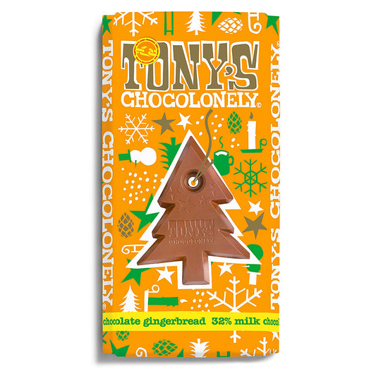 Tony's Xmasmilk Gingerbread Bar 180g