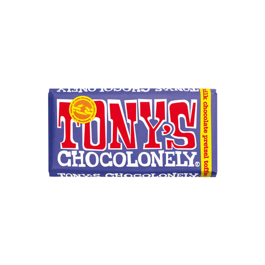 Tony's Chocolate Dark Milk Pretzel Toffee 180g