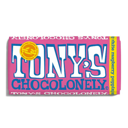 Tony's White Raspberry Popping Candy 180g