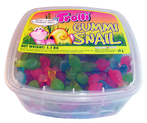 Trolli Gummi Snail Tub (1.1kg )