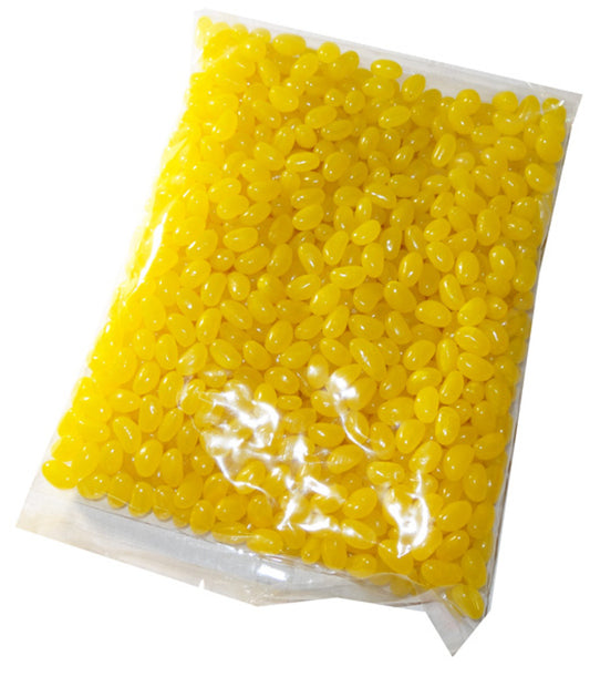 Wizard Mini Jelly Beans - Yellow with Banana Flavour (1kg Bag)