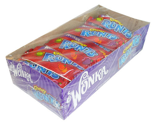 Wonka Chewy Runts (24 x 52.4g bags in a display unit)